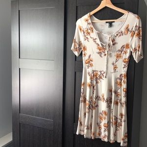 Low cut skater dress